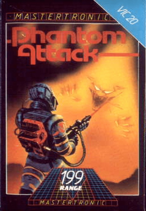 Phantom Attack box art for Vic-20
